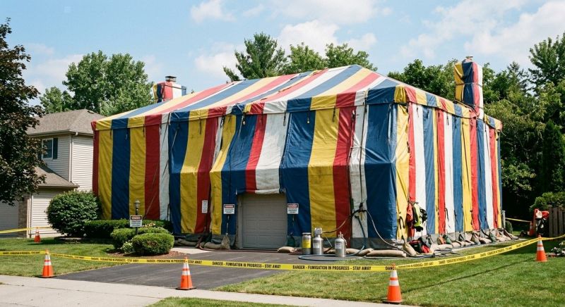 Termite Tenting in Asheville, NC