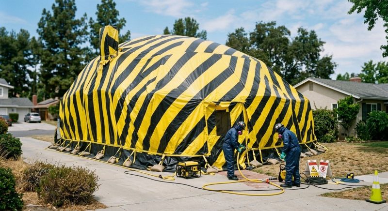 Tent Fumigation in Wilmington, DE